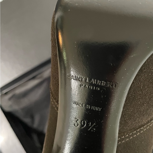 SAINT LAURENT
LouLou Suede Lace-Up Boots - Picture 7 of 12